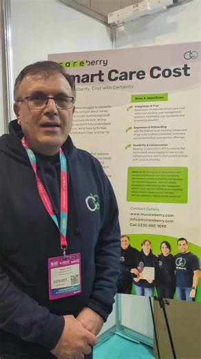 'The #CareInnovationChallenge is big opportunity because you're supported by mentors and it's a good opportunity to work with the @National Care Forum and polish and develope our idea. My experience of the challenge exceeded my expectations.' Hossein of finalist team Careberry Public voting closes at 12:30 at L10 at the @CareShow ⭐ #socialcare #innovation #challenge #competition #careberry