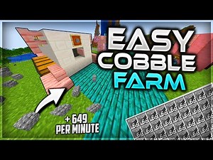 Minecraft: Best AFk! Cobblestone Farm 17 000! Per Hour 1.21