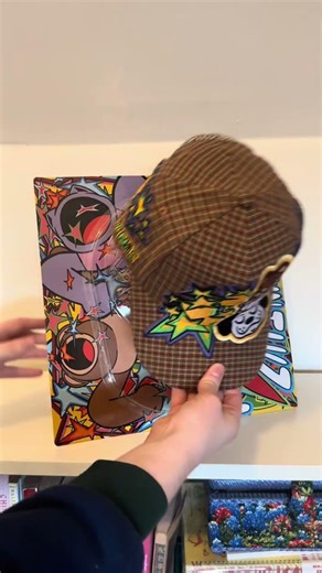 How I made the crazy packaging for my new hats #diy #clothingbrand