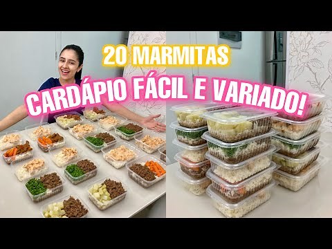 I made meal prep for the week for two people | Varied, easy, and healthy menu