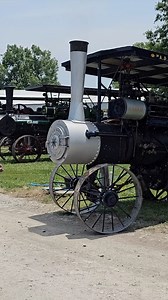 Baker Steam Traction Engine Tractor 😎 Lathrop Missouri Tractor Show #tractor #tractorvideo #tractorshow #farmlife #farmer #tractors #steamengine #steam #farmequipment | Someplace or Another