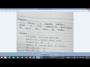 MSC-II: Lecture 8: SUBROUTINE SUBPROGRAM