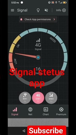 signal stetus app. good app 📱🤗