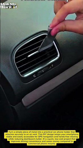 DIY Car Air Vent Phone Holder | Easy Homemade Mount That Really Works