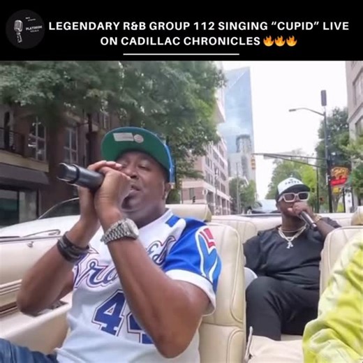 Platinum Vocals Inc on Instagram: "Legendary R&B group 112 singing “Cupid” live on Cadillac Chronicles 🔥 Song: Cupid @theofficial112 🎙️"