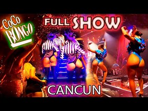 The Best Show of Cancun - Coco Bongo, Mexico in 4K | FULL SHOW, Walking Tour | 2024