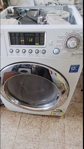 LE error DAEWOO Automatic Washing machine #homeappliance #error