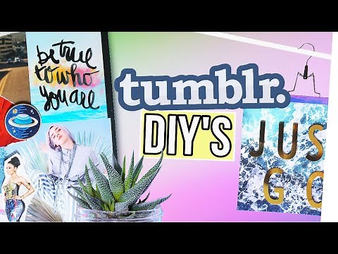 10 tumblr DIY's & Hacks für DEIN tumblr Zimmer!