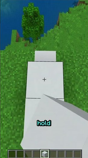 How to SPRINT JUMP BRIDGE in Minecraft Bedrock | #minecraft #shorts