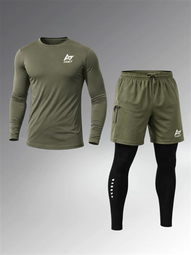 Ensemble Sport AXE7 Homme – 279 DH 🔥 ✔️ Tissu respirant ✔️ Coupe athlétique moderne ✔️ Idéal training & lifestyle 🚚 Livraison rapide au Maroc 📦 Paiement à la livraison