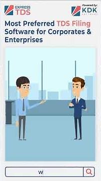 Smart & Easy KDK TDS Software for Preparing your TDS Returns!