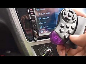configurar control de volante estereo 7018b infrarrojo