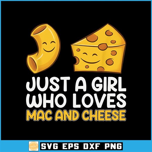 Mac and Cheese Lover PNG, Funny Food Quote, Digital Download - Etsy