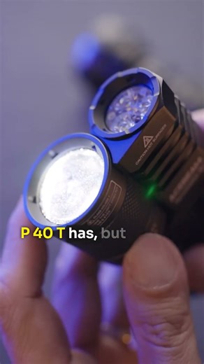 Early LEP lights were like expensive laser pointers—you couldn't see your feet