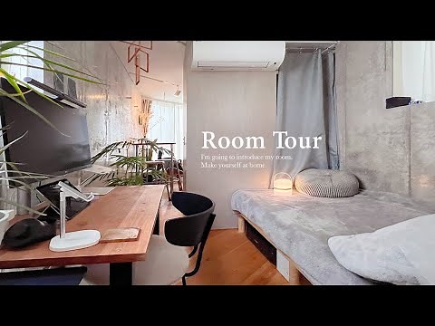 【Room tour】 Cafe-style interior for simple women｜Minimalist｜One-room | About Japanese Rooms