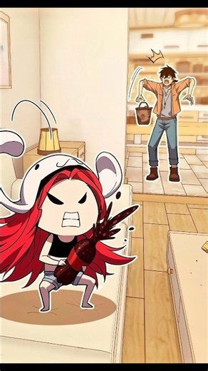 Daily Life of the Demon Empress 😂 #manhwavirex #manhwa #webcomics #romantic #comedy #cute#shorts#fyp
