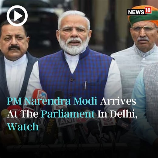 30K views · 163 reactions | #Watch: Prime Minister Narendra Modi arrives at the Parliament in Delhi for the Special Parliament Session #pmmodi #parliament #india #delhi #modi #bjp #congress #rahulgandhi | News18 | Facebook