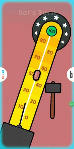 two players game the challenge me vs bot bot loser#nix
