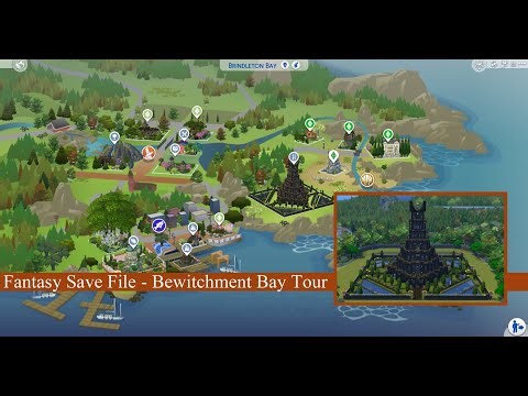 The Sims 4 Fantasy Save File: Bewitchment Bay