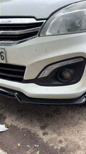New Ertiga Front Splitter Installed Sporty Look Upgrade | Suzuki Ertiga Modification 2026 #shorts