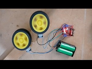 شرح بوردة L298N وطريقة توصيل محركات التيار المستمر عليها