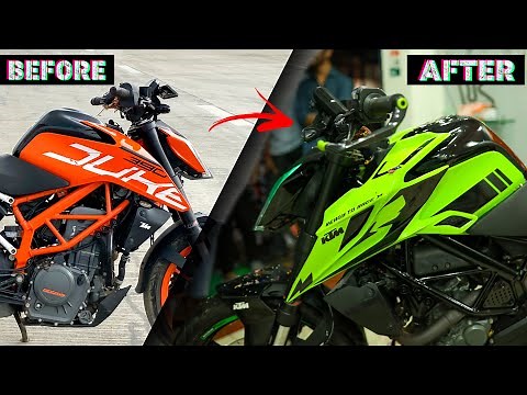 Duke 390 Modified | Super Duke Look & X3 SE Kit | Akshay Gayakwad