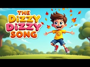 “Dizzy Dizzy Song | Spin Around Dance for Kids | Fun Looping Nursery Rhyme for Toddlers