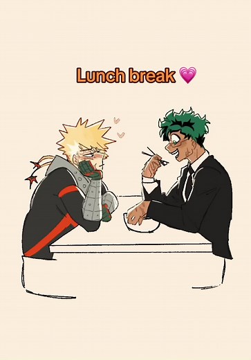 Little lunch break from their duties 🫶🫶 #fypage #foryou #foryoupage #fyp #art #artistsoftiktok #arttok #fanart #anime #mha #mhafanart #bnha #bnhafanart #bkdk #bkdkcanon #bakudeku💚🧡 #bakugou #deku #izukumidoriya #katsukibakugou #meme #funny #headcanons #characterdesign
