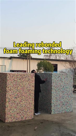 How to Manufacture High-Resilience Rebonded Foam Blocks for Mattress Production. #Rawmaterialsforrebondedfoam #Rebondfoamrawmaterial #Rebondingfoammaterials #Chemicalsforrebondedfoam #Foamrebondingadhesive