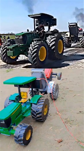 john Deere 5075E 🚜vs Swaraj 855 🚜😱