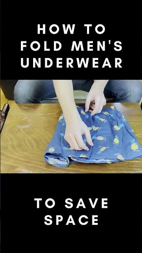 Underwear Organization Hacks: How to Fold Men's Underwear like a Pro and Save Space!