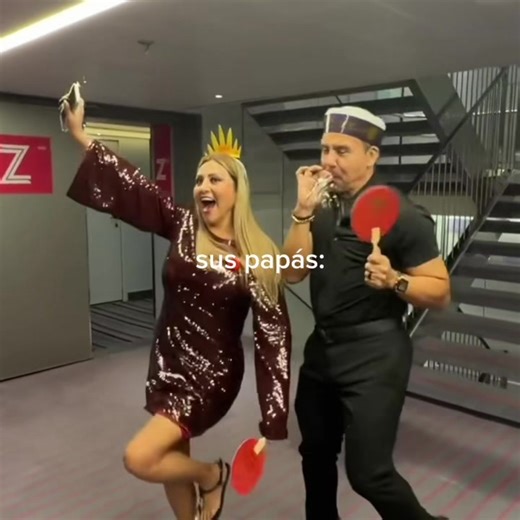 Momentos divertidos con los papás de Ama Blitz