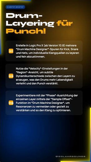 Logic Pro X: Drum Layering für massiven Sound
