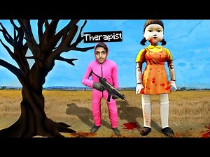 GTA 5 : Adopted By SQUID GAME DOLL !! MALAYALAM