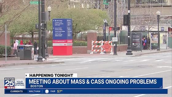 Meeting set after Boston Mayor Wu reveals new plan for troubled Mass & Cass corridor