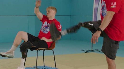 UR: Enabled Adult Amputee Adapted Exercise Series Video 1 Warm | LimbPower