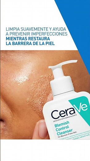 Limpia, previene las imperfecciones y controla el brillo de tu piel
