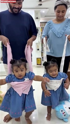 மகள்களை அழகா நடக்க வைத்த Kannika,Snehan | Throwback