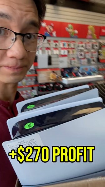 I Found $200 INSIDE a PS5 I Traded In 😳