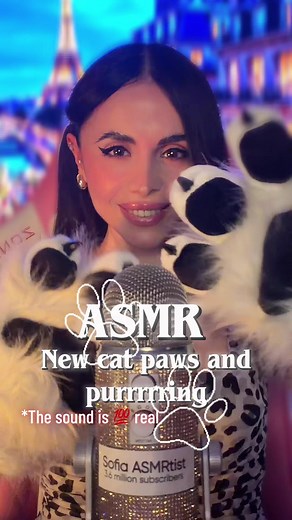 Real ASMR Cat Woman Purring Sounds