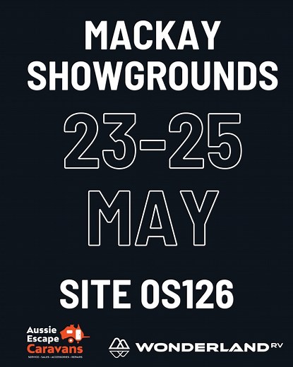 Wonderland RV is taking over Mackay! Now that we have a home base in NQ, we'll be at the Mackay Showgrounds 23-25th May for the Mackay Outdoor Adventure plus Home & Lifestyle Expo. SITE OS126 BRAND NEW WONDERLAND RVs OPEN AND ON DISPLAY 欄 MEET THE WONDERLAND RV QLD SALES TEAM @wonderlandrvcaravans #aussiewonderland | Aussie Escape Caravan Repair & Service Specialists | Facebook