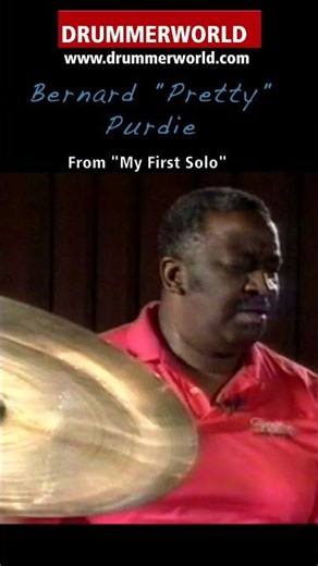 Bernard "Pretty" Purdie: from "My First Drum Solo" #bernardpurdie #drummerworld
