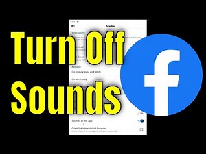 How to Turn Off Sounds on Facebook App Android / iPhone [Guide]