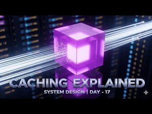 Caching Explained Simply | How Big Apps Become Super Fast| System Design | Day - 17