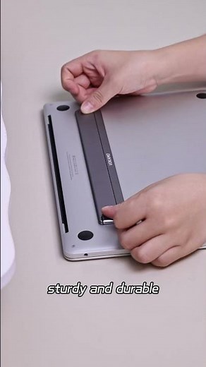 Ultra-Slim Laptop Stand | Portable, Stable & Ergonomic Desk Upgrade
