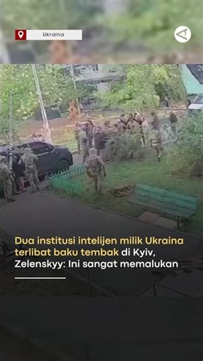 Dua institusi intelijen milik Ukraina terlibat baku tembak, Zelensky: Ini sangat memalukan