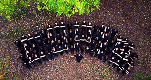 Choreographer Sadeck Waff and students from Bird College perform a human murmuration - a striking reminder of the beauty birds create when moving as one. World leaders must take inspiration from nature and produce a global plan to save it at #COP15. urgentconversation.org | National Trust