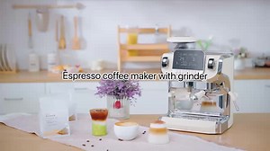 Professional Multi Function Luxury Double Boiler Electric Espresso Coffee Machine 15 bar