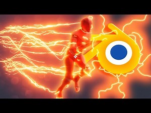 The Flash Lightning Generator V3 WIP Test (Blender Animation)
