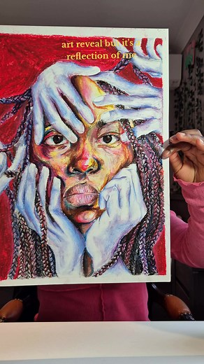 Self Portrait Artwork Reveal by Ruth